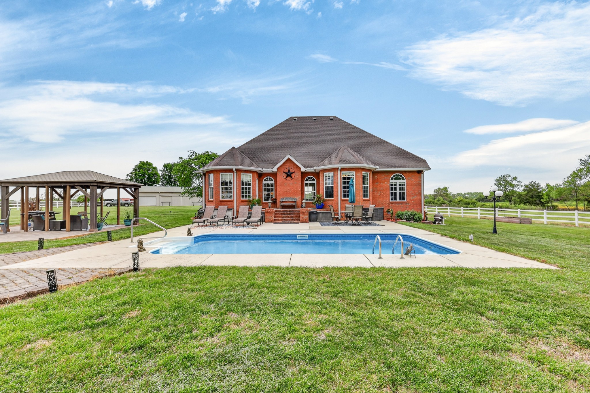2015 Spry Road Bradyville, TN 37026 - Photo 42 of 77 a view of a house with a big yard and large trees