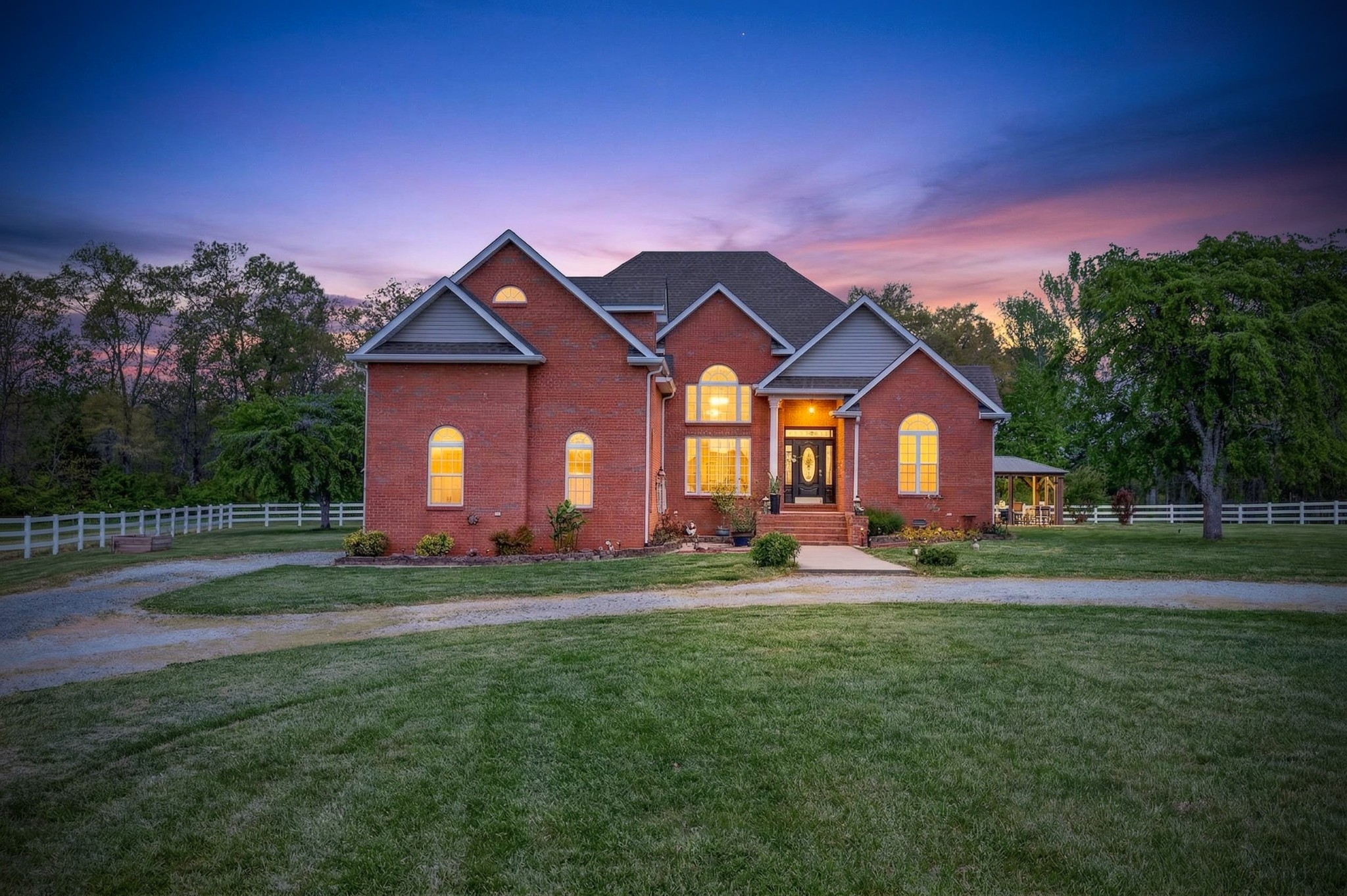 2015 Spry Road Bradyville, TN 37026 - Photo 54 of 77 a front view of a house with a yard