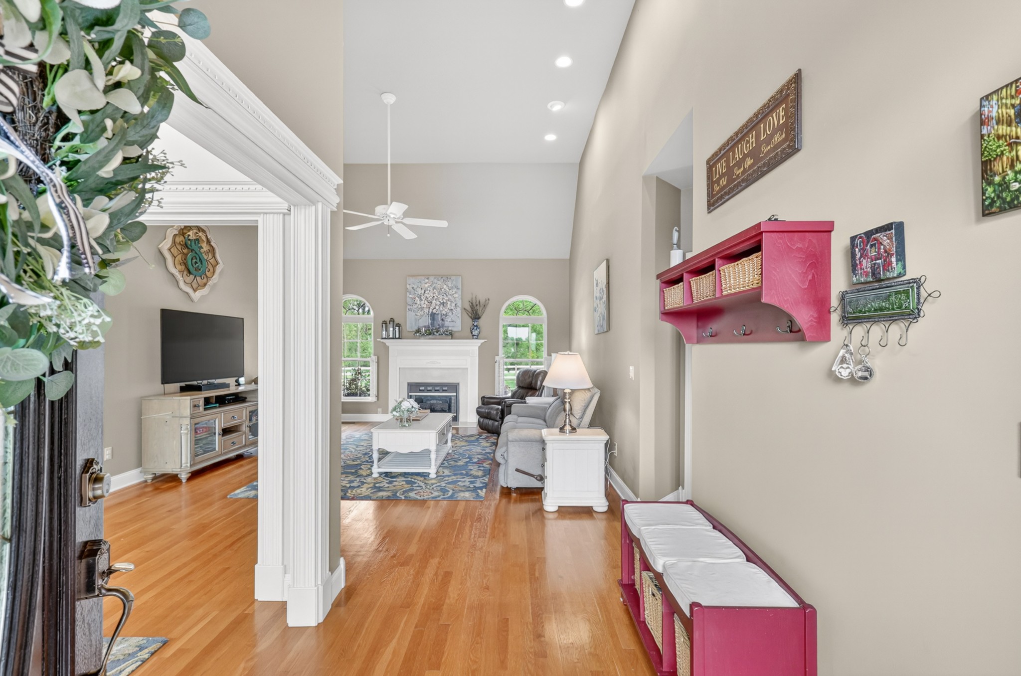 2015 Spry Road Bradyville, TN 37026 - Photo 6 of 77 a living room with furniture and a flat screen tv