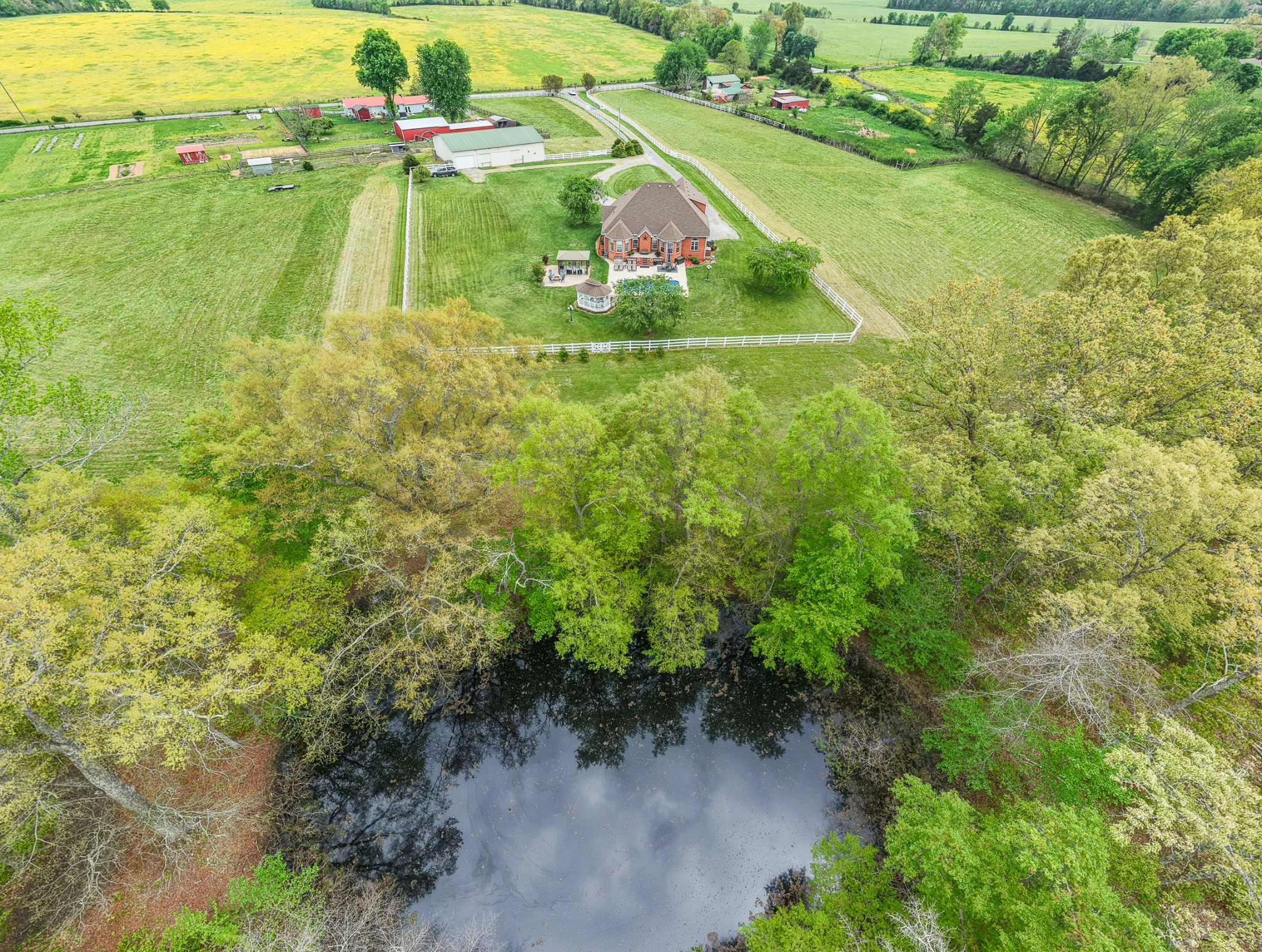 2015 Spry Road Bradyville, TN 37026 - Photo 66 of 77 a backyard of a house with lots of green space
