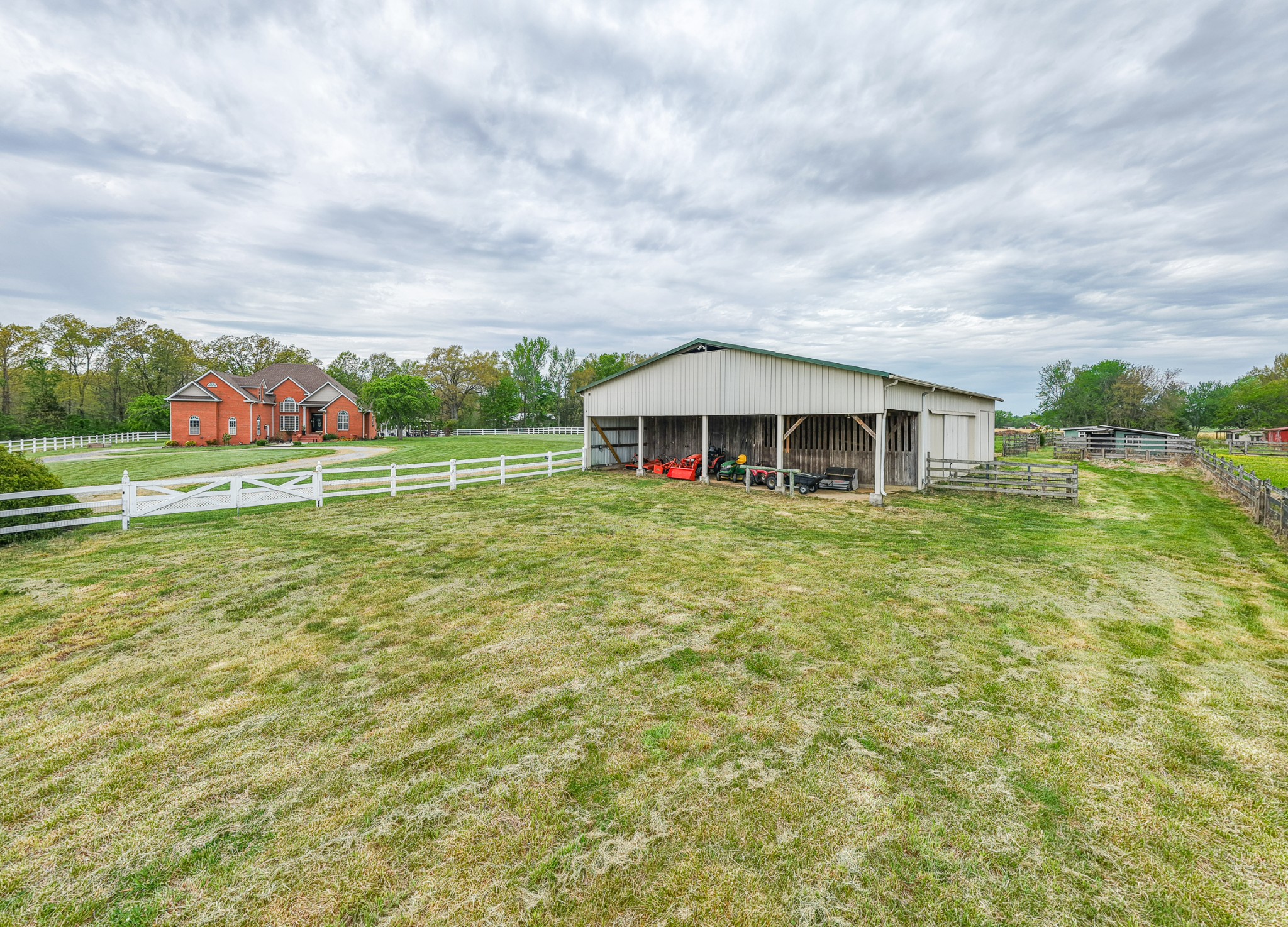 2015 Spry Road Bradyville, TN 37026 - Photo 71 of 77 a view of a house with a big yard and large trees