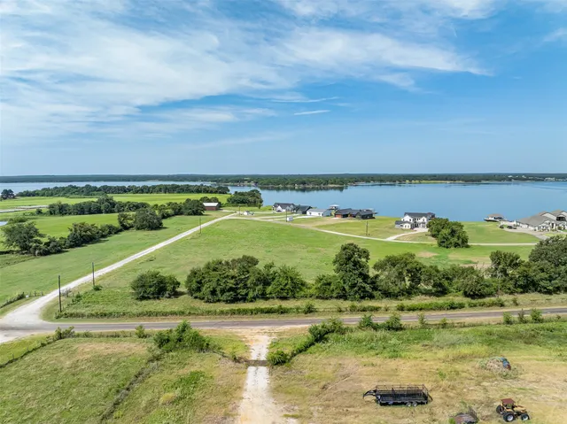 a view of an ocean and beach
