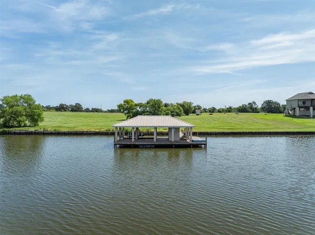 a view of an ocean and beach