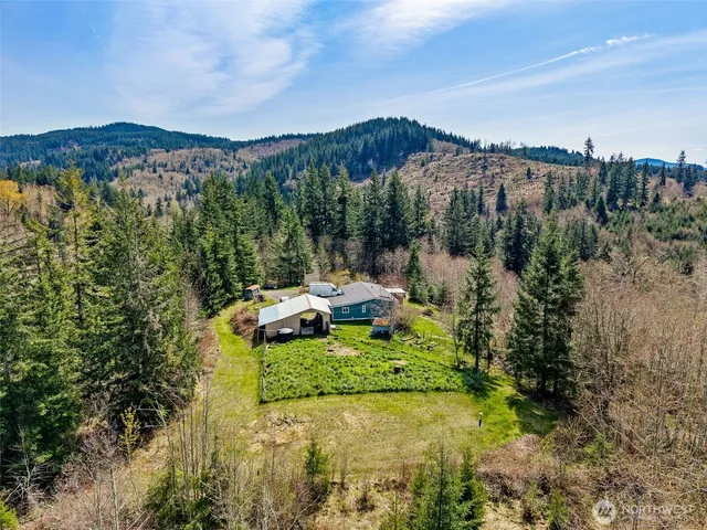 a view of a chair and a table in the garden