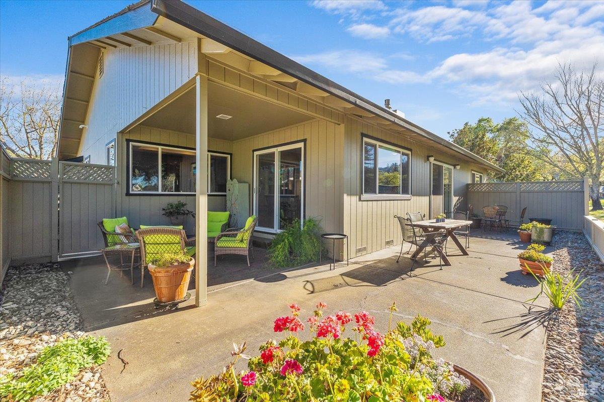 411 Twin Lakes Circle Santa Rosa, CA 95409 - Photo 34 of 41 a view of a house with sitting area and furniture