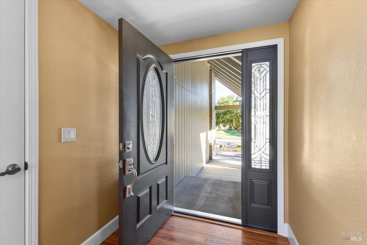 411 Twin Lakes Circle Santa Rosa, CA 95409 - Photo 5 of 41 a view of front door