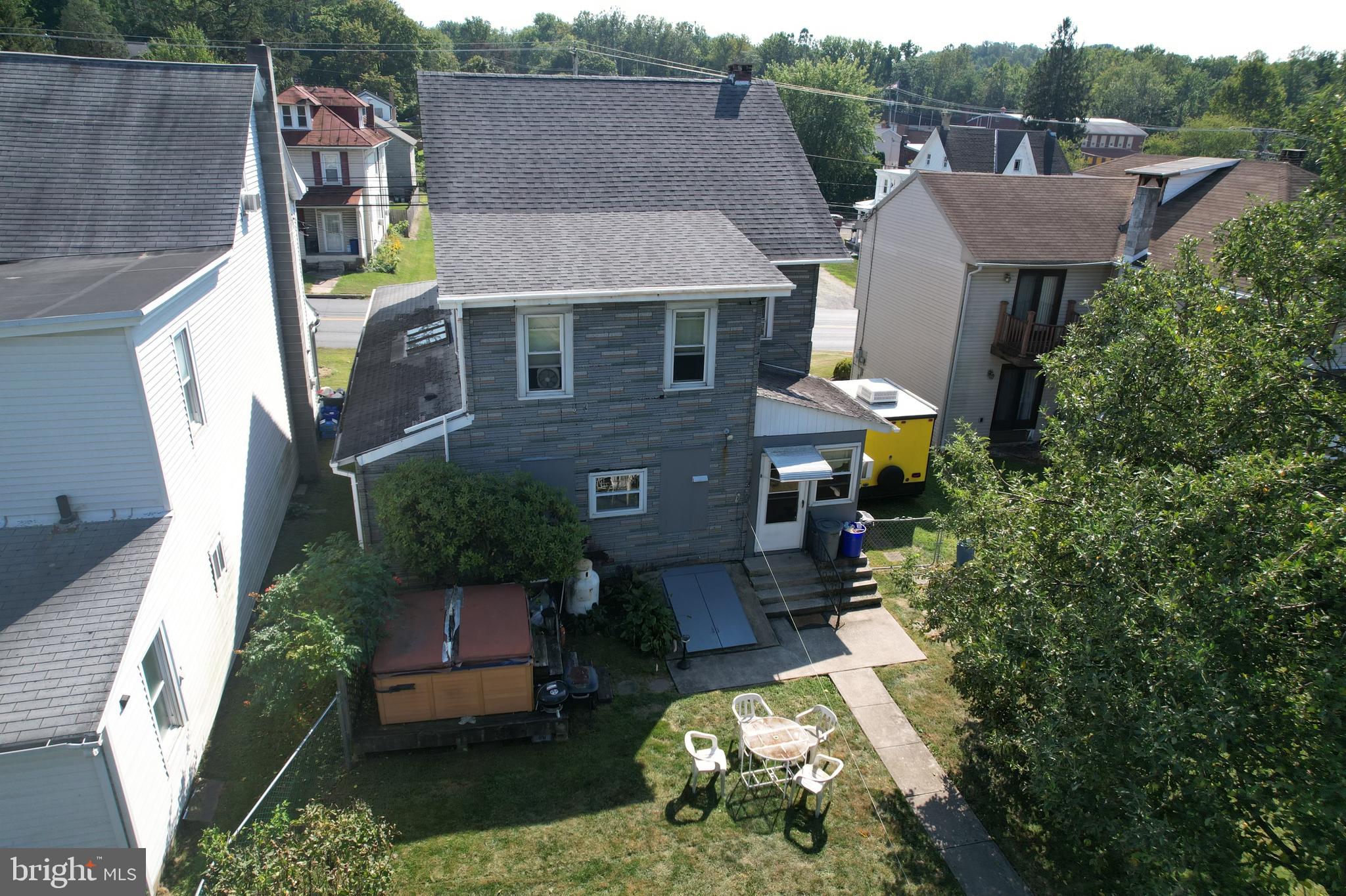 737 Philadelphia Avenue Reading, PA 19607 - Photo 2 of 16 Ariel View of Back