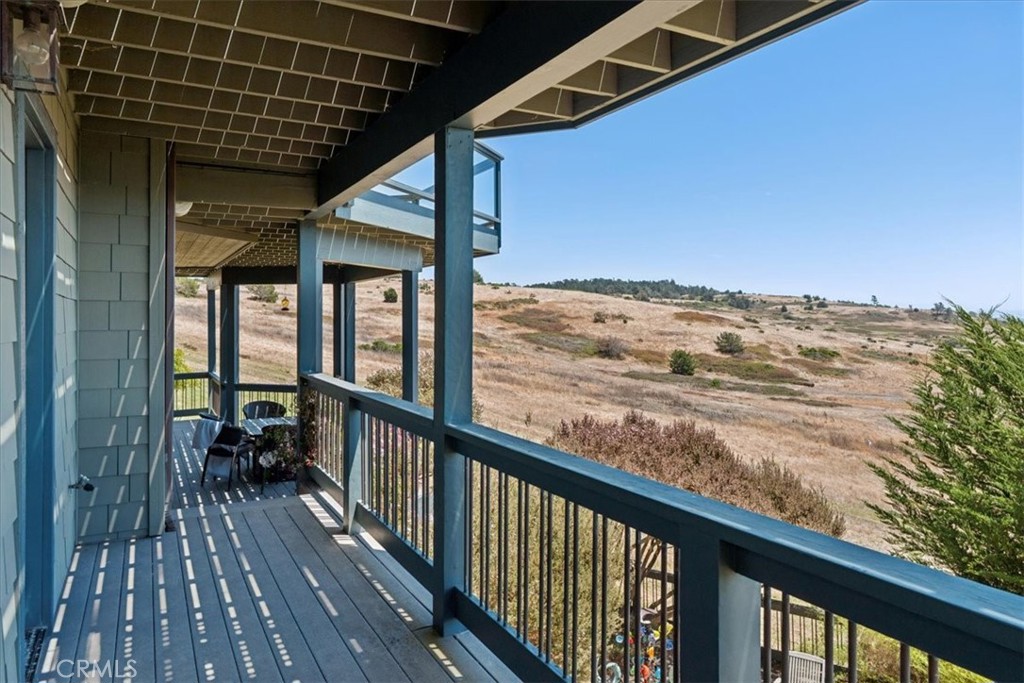 380 Huntington Road Cambria, CA 93428 - Photo 56 of 75 Deck off of garage.
