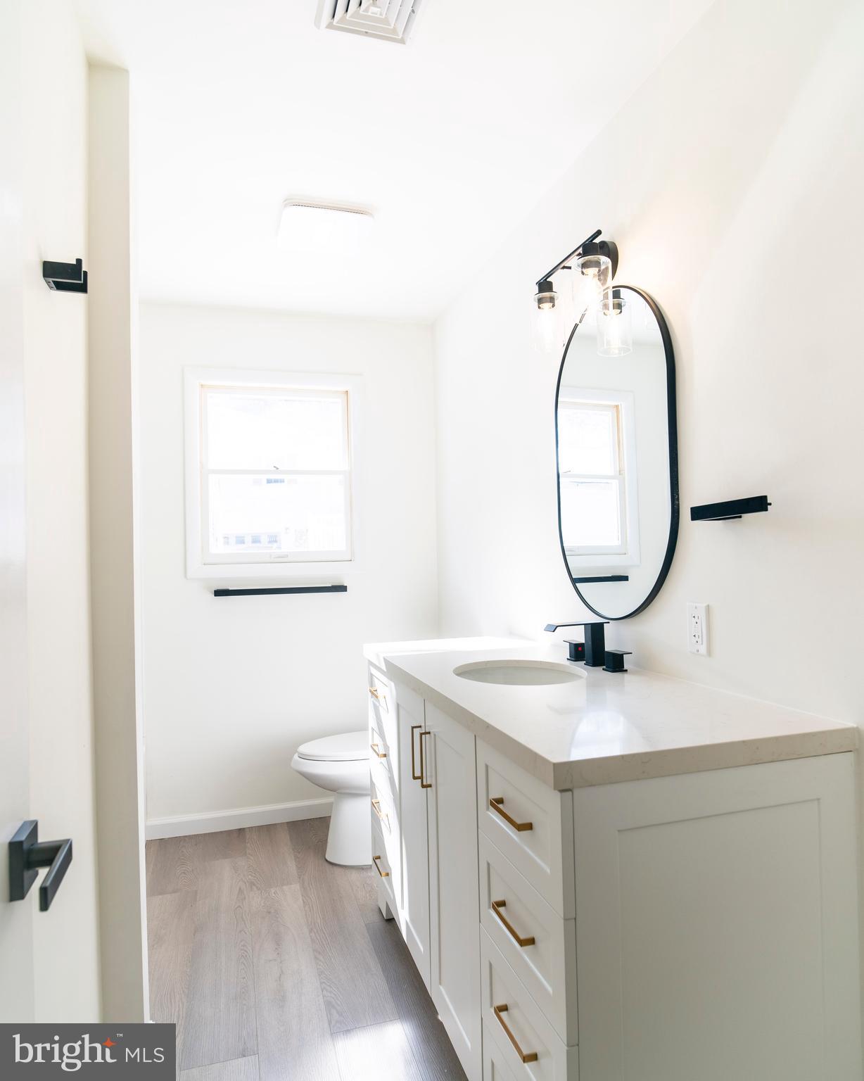 6152 Pigeon Hill Road Spring Grove, PA 17362 - Photo 18 of 35 a bathroom with a sink a toilet and a mirror