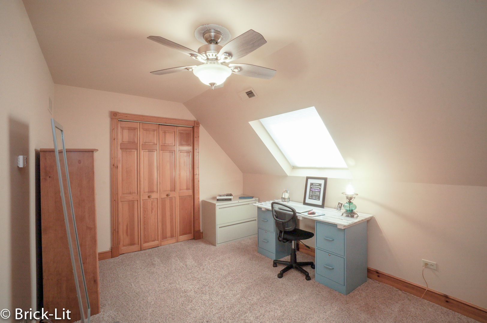 23959 South Schoolhouse Road Manhattan, IL 60442 - Photo 28 of 31 a view of a workspace with furniture and a window