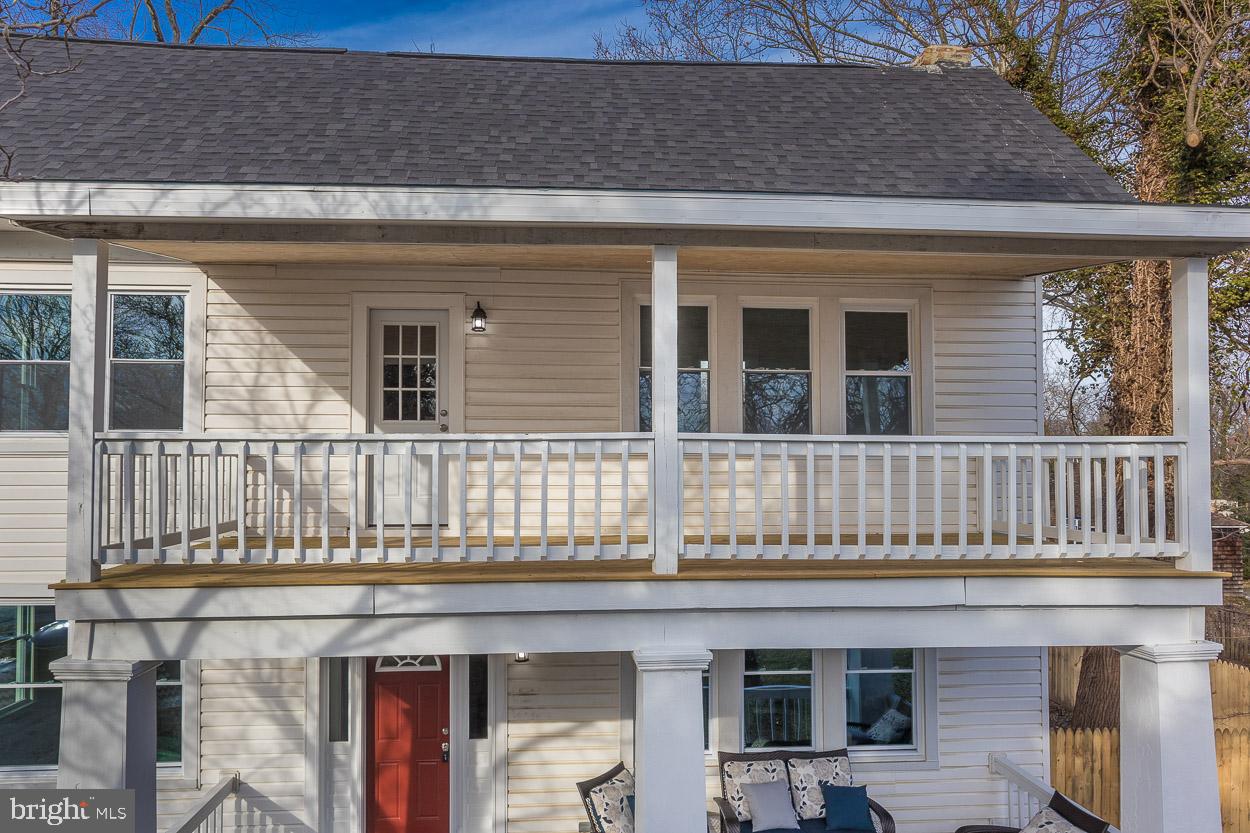 210 West Maple Road Linthicum Heights, MD 21090 - Photo 4 of 46 Upper Level Balcony for Multiple Bedrooms to Enjoy