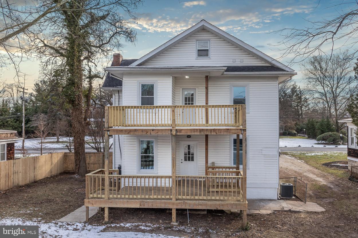 210 West Maple Road Linthicum Heights, MD 21090 - Photo 5 of 46 Rear of Home - Master Balcony & Main Level Deck!