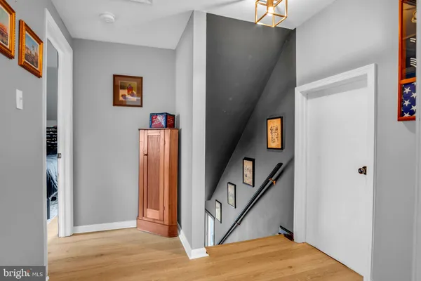 a room with furniture