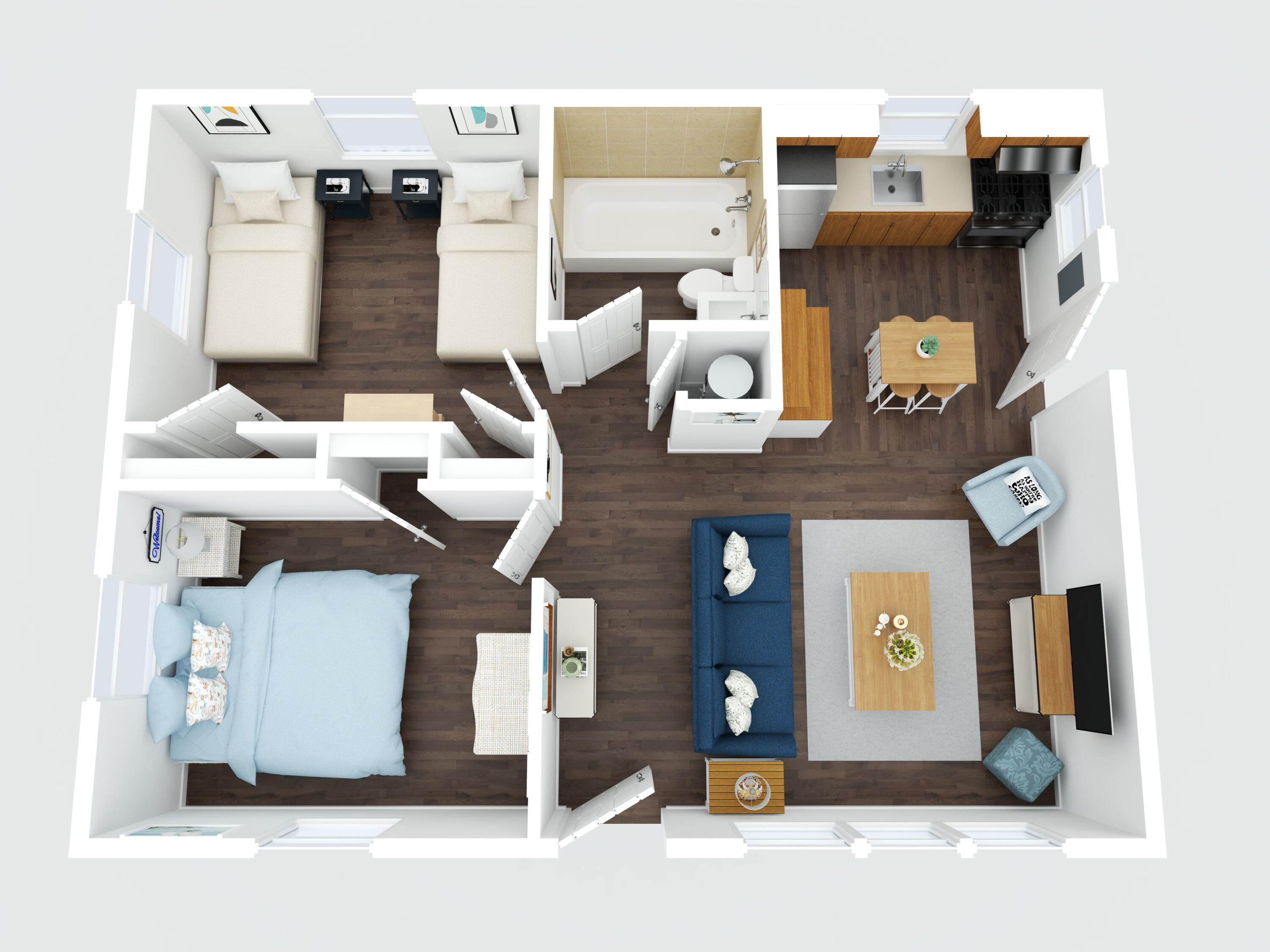 205 Lower County Road, Unit 8 Dennis, MA 02639 - Photo 4 of 22 floor_1_201 Lower County Road 8 Dennis P