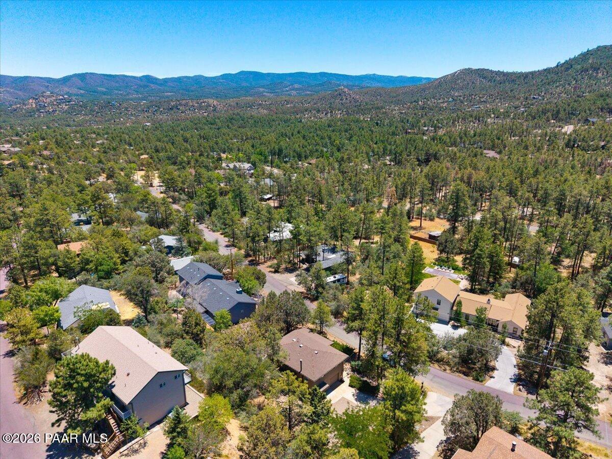 2182 West Mountain Laurel Road Prescott, AZ 86303 - Photo 22 of 25 Aerial Back View