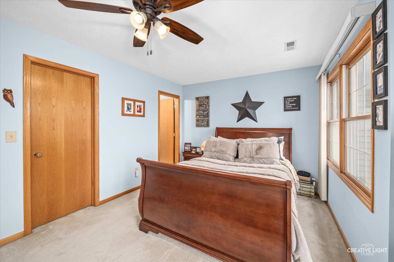 470 South Peace Road Sycamore, IL 60178 - Photo 18 of 25 a bedroom with bed and window
