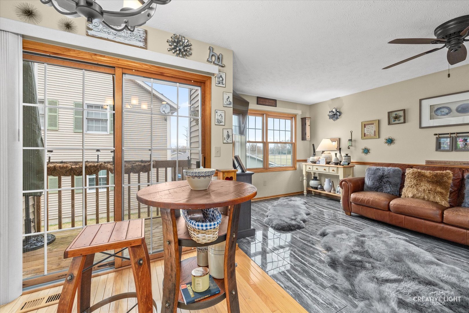 470 South Peace Road Sycamore, IL 60178 - Photo 10 of 25 a living room with furniture a table and chairs