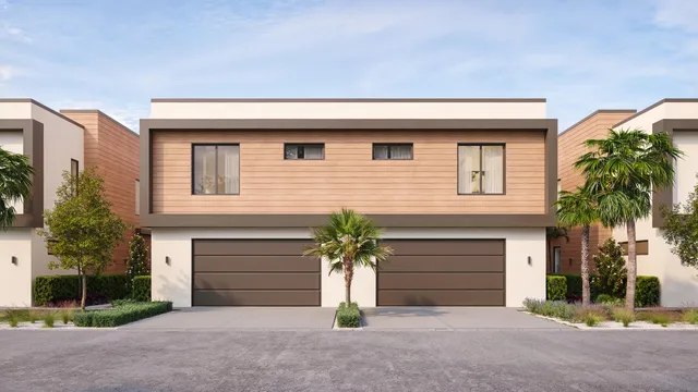 a house view with a outdoor space