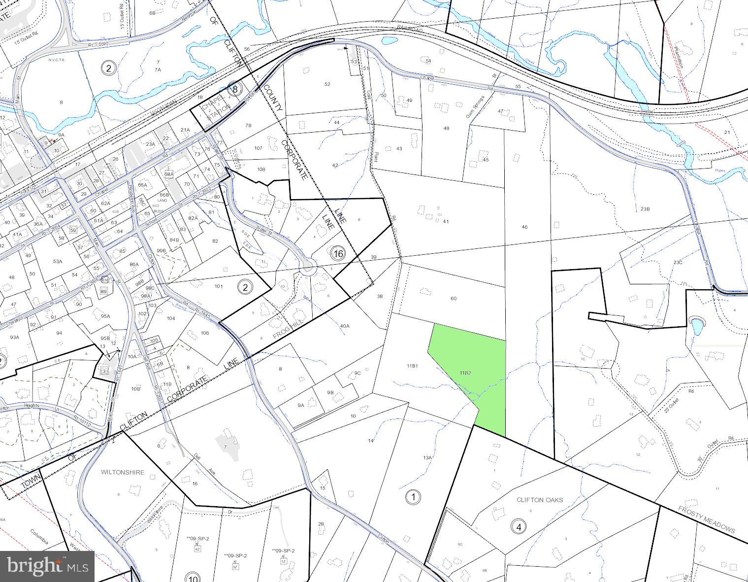 Cold Point Road Clifton, VA 20124 - Photo 10 of 18 Tax Map - Close to Town of Clifton
