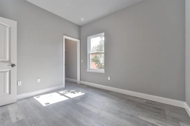 wooden floor in an empty room