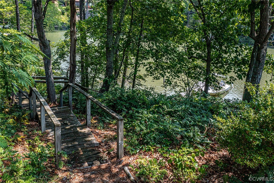 446 Hideaway Point Road Topping, VA 23169 - Photo 10 of 22 a view of a forest with trees