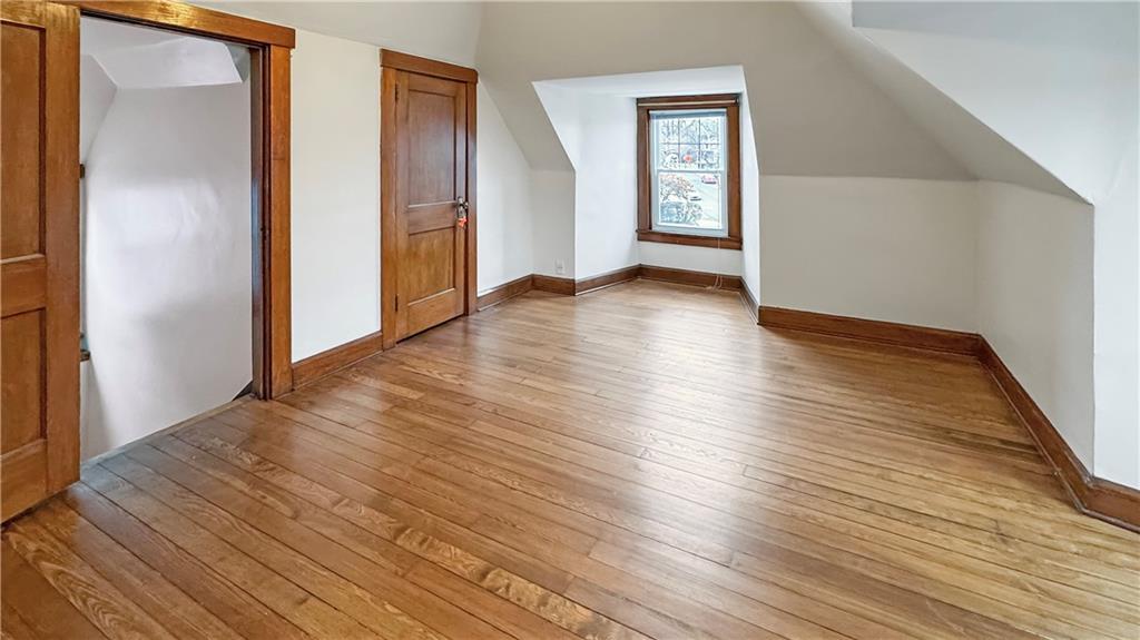 1601 Aurelius Avenue Pittsburgh, PA 15218 - Photo 28 of 30 a view of an empty room with wooden floor and closet