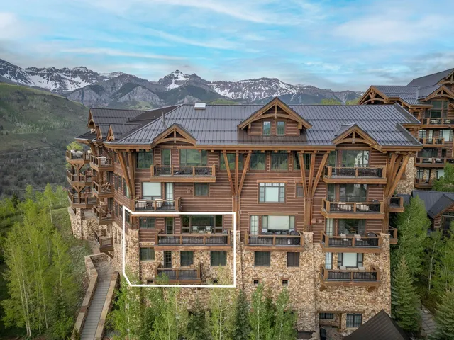 an aerial view of multiple houses