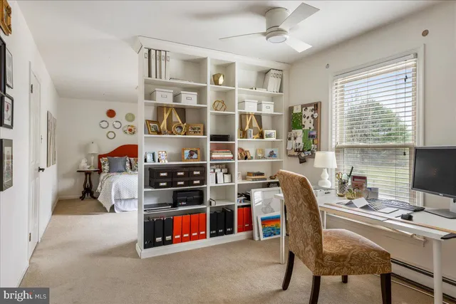 a view of storage and utility room