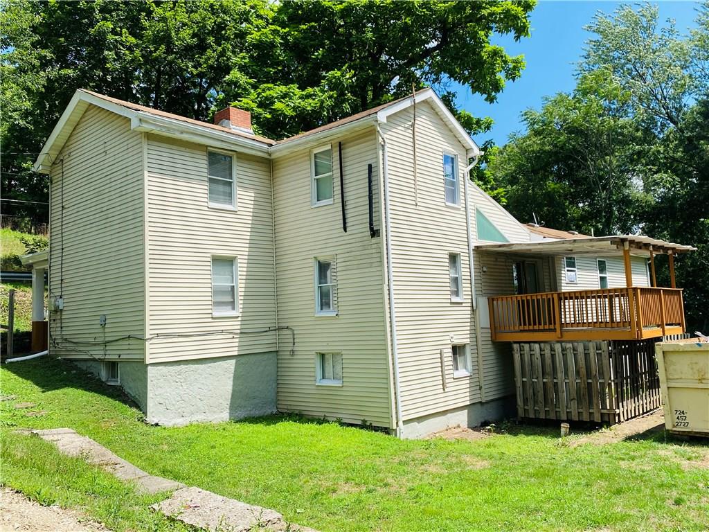 1127 Lapish Road Pittsburgh, PA 15212 - Photo 21 of 23 Rear side of home, angle taken from driveway.