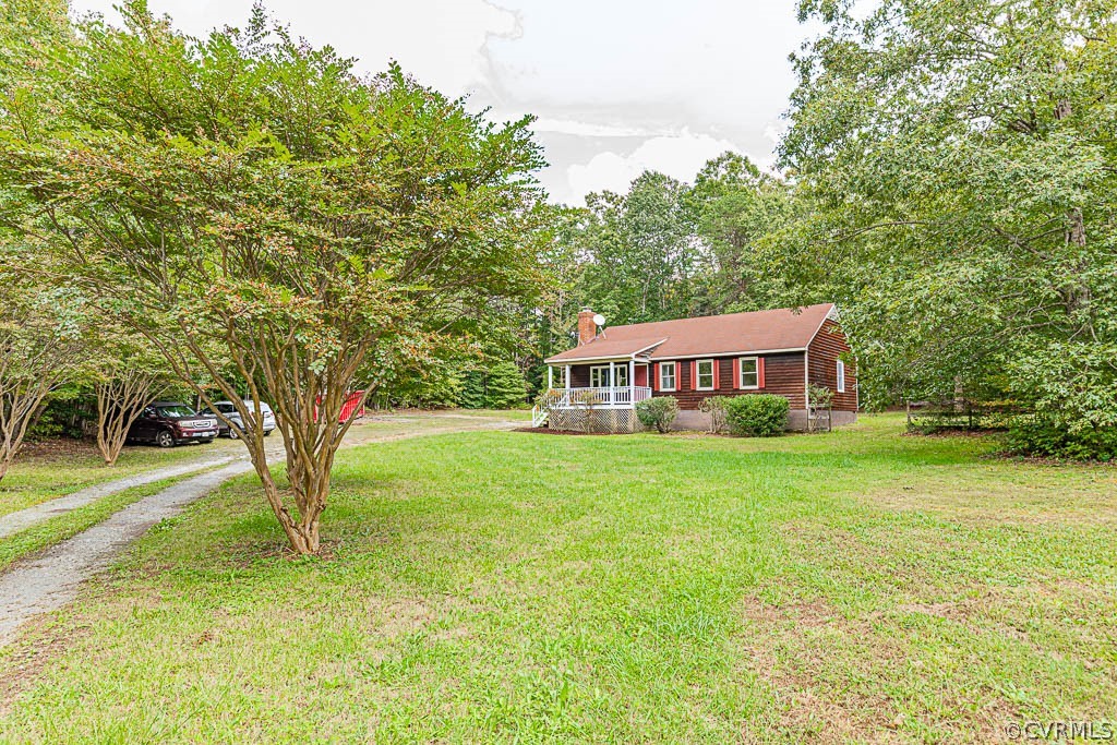 2550 Bethany Church Road Bumpass, VA 23024 - Photo 36 of 39 FRONT ELEVATION, FRONT PORCH