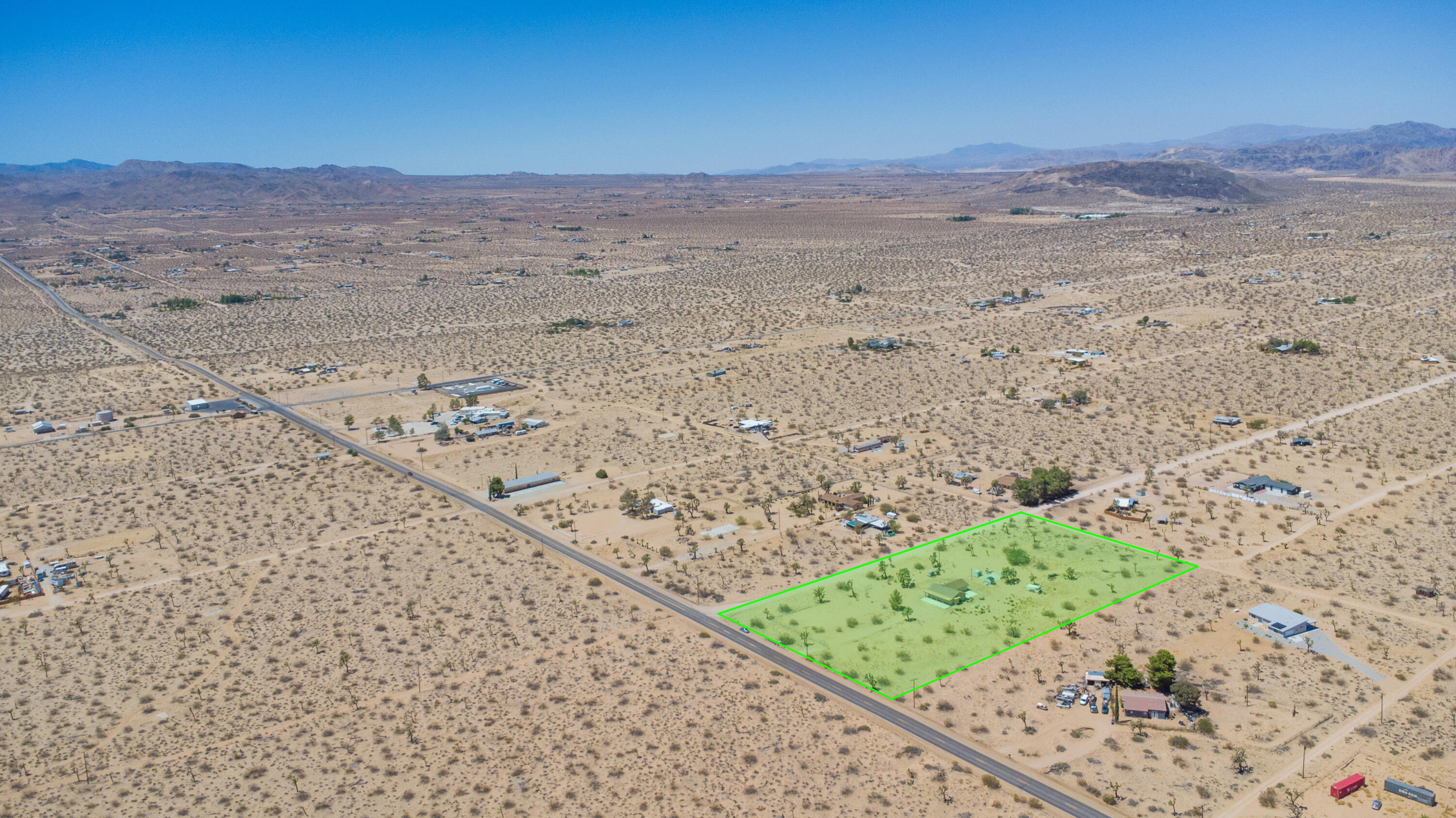 58522 Reche Road Landers, CA 92285 - Photo 17 of 57 58522 Reche Rd Drone Lines-10
