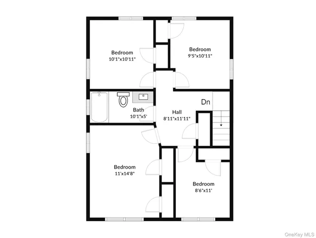 a picture of a floor plan
