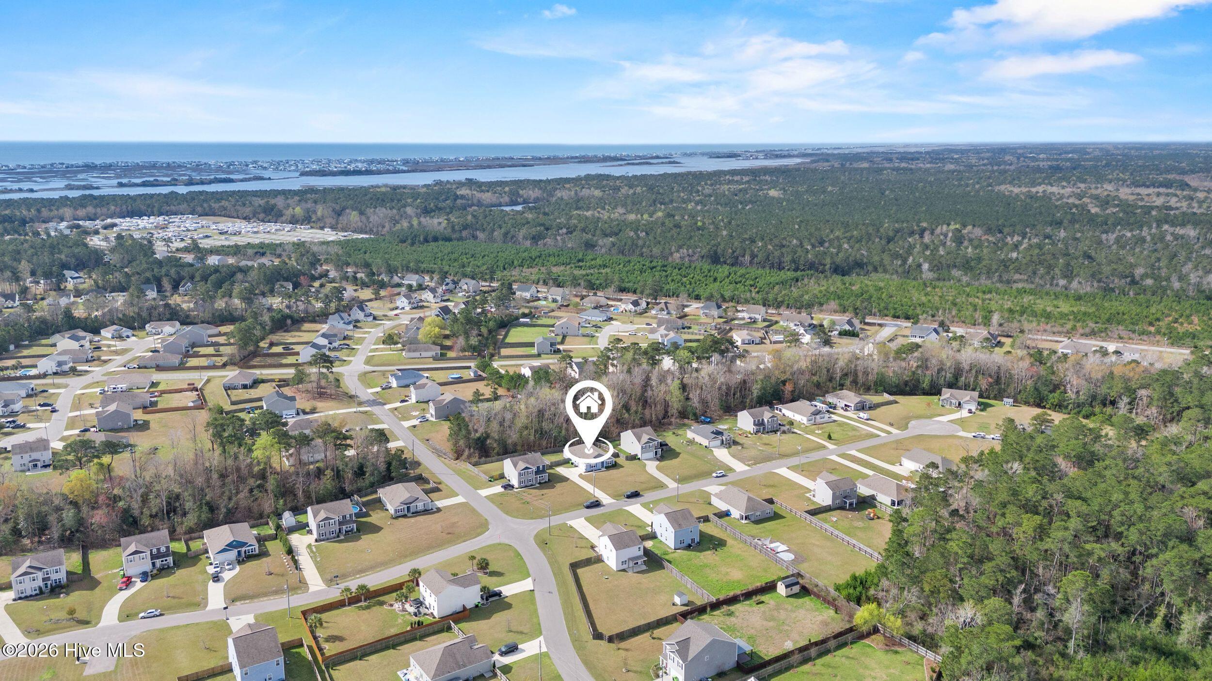 803 Lenox Drive Holly Ridge, NC 28445 - Photo 41 of 44 46_drone