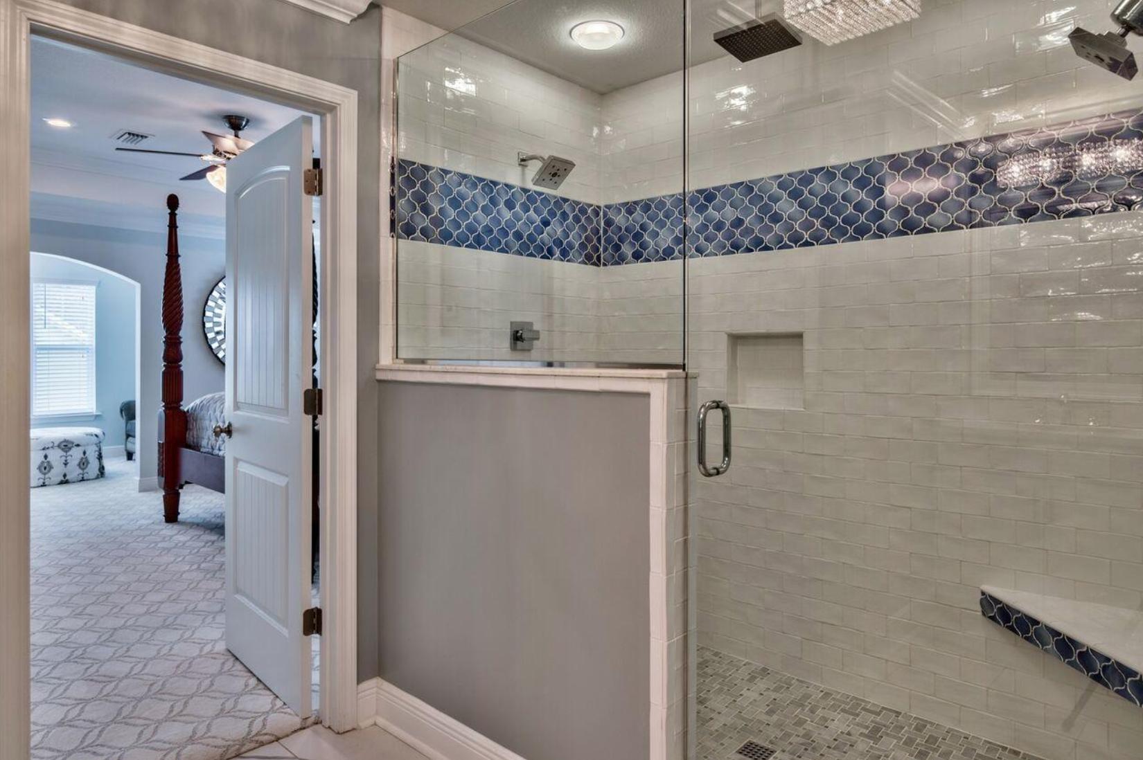 66 Sandpine Loop Inlet Beach, FL 32461 - Photo 30 of 41 a bathroom with a shower and a sink