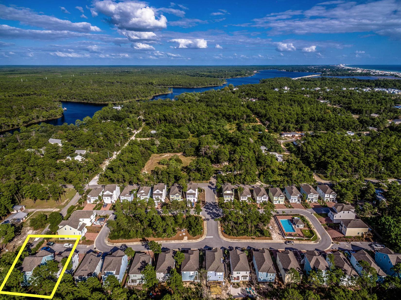 66 Sandpine Loop Inlet Beach, FL 32461 - Photo 4 of 41 a view of a city with lots of trees