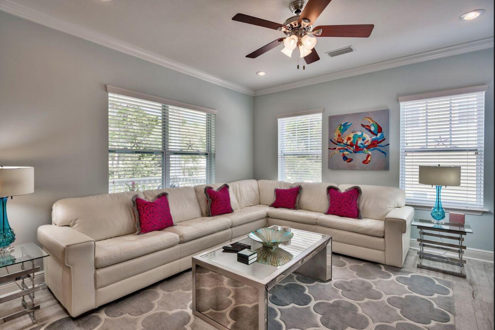 66 Sandpine Loop Inlet Beach, FL 32461 - Photo 9 of 41 a living room with furniture and a window