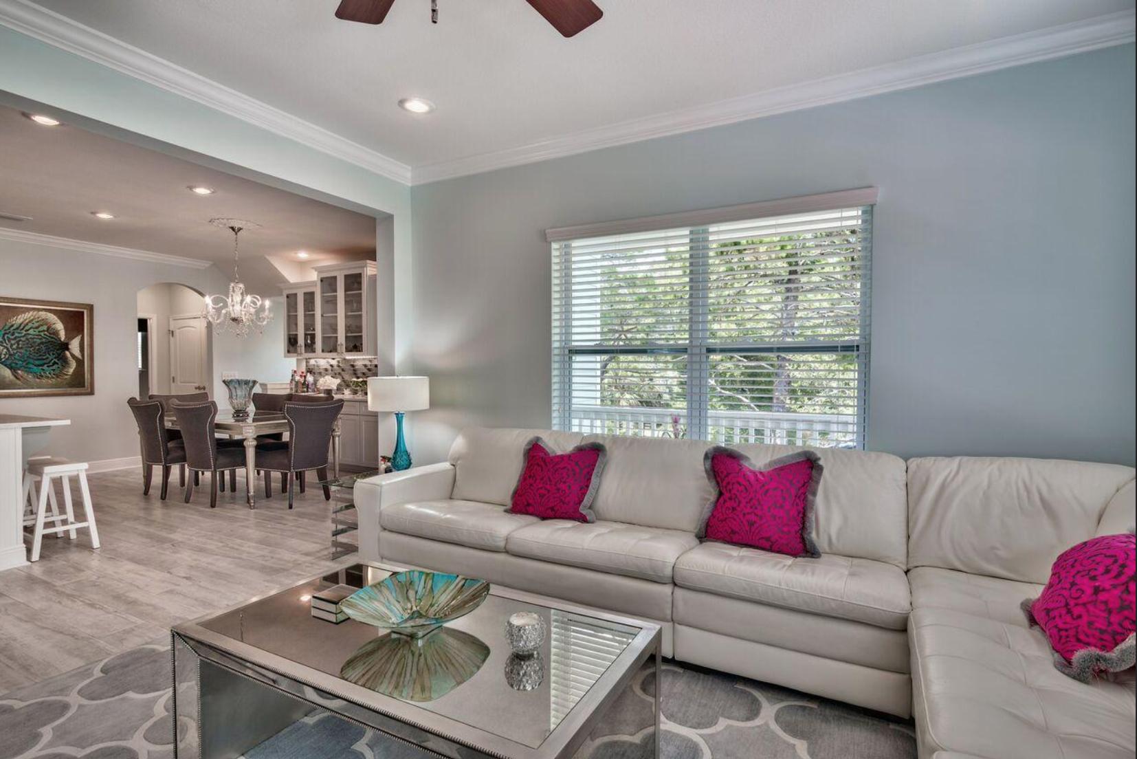 66 Sandpine Loop Inlet Beach, FL 32461 - Photo 10 of 41 a living room with furniture and a large window