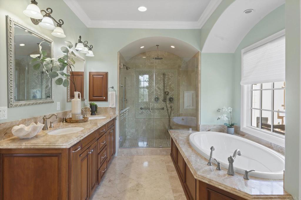 1160 Little Gopher Canyon Road Vista, CA 92084 - Photo 51 of 128 Primary Spa Like Bathroom
