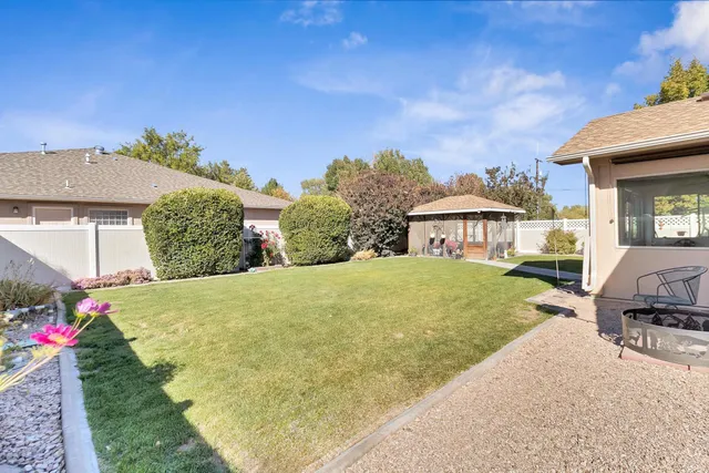 front view of a house with a swimming pool
