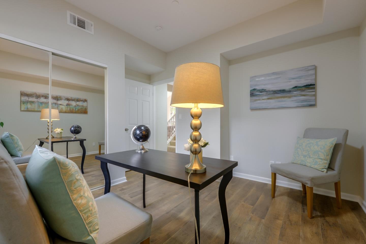 682 Willowgate Street Mountain View, CA 94043 - Photo 15 of 30 a workspace with furniture and window