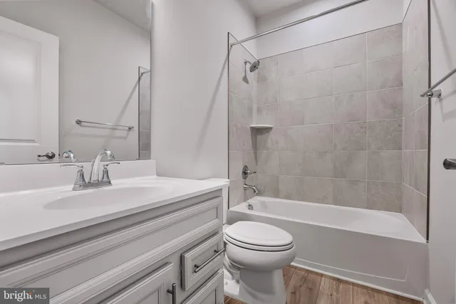 a bathroom with a sink a toilet and a bathtub