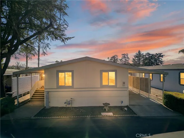 front view of house with a yard