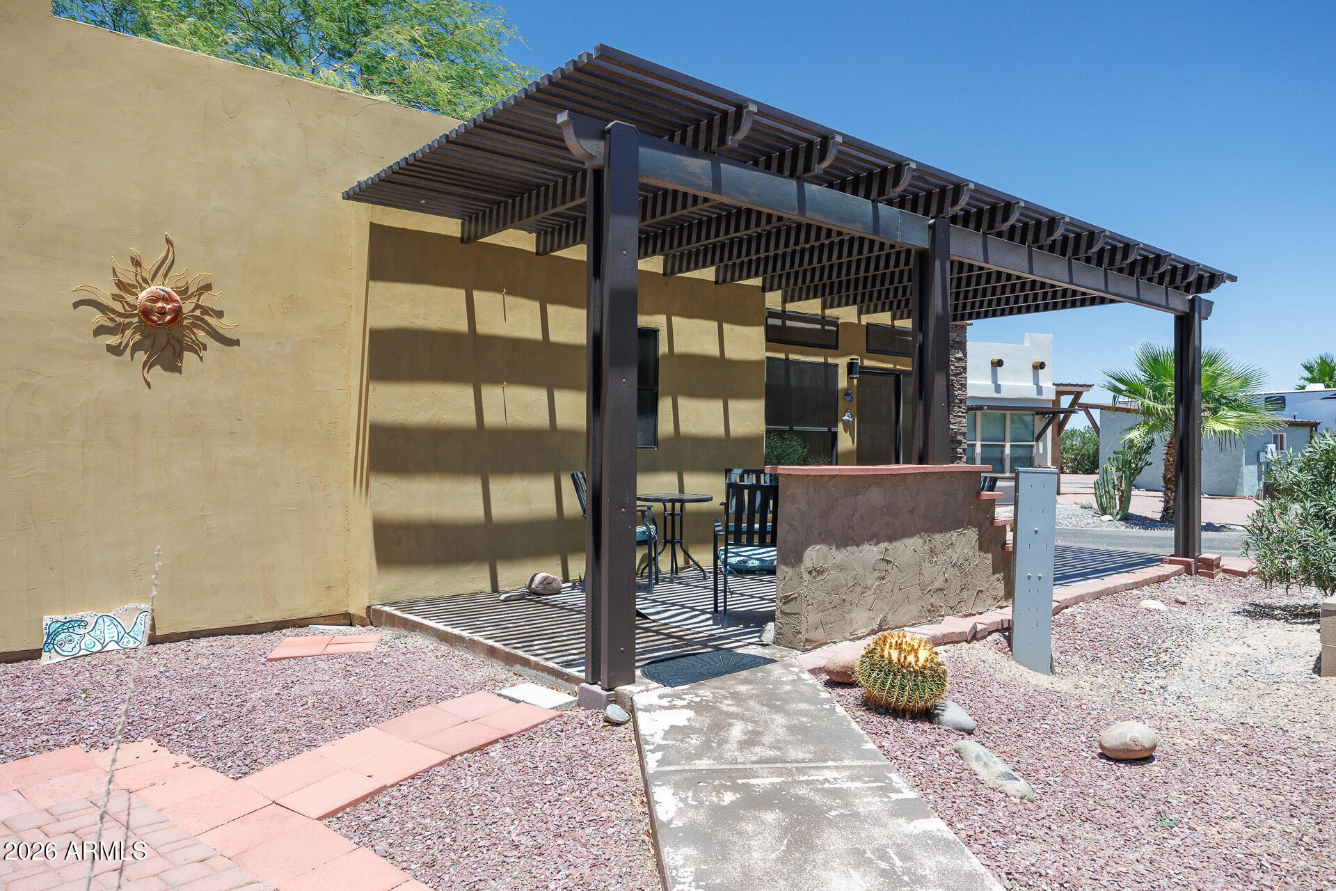 3290 South Montgomery Road, Unit 10 Casa Grande, AZ 85193 - Photo 5 of 24 3290 S Montgomery Unit 10 - Patio Left