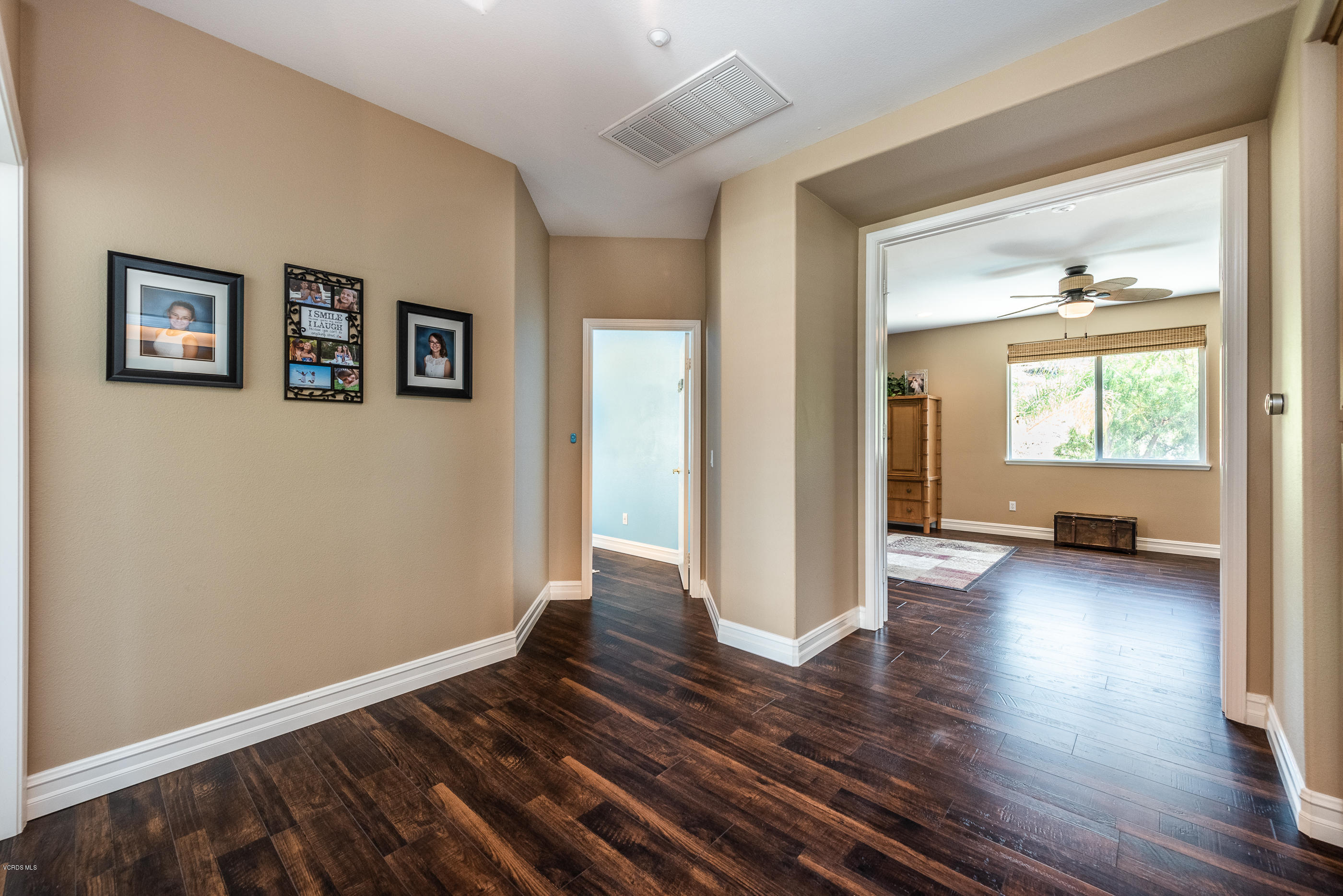 1469 Hidden Ranch Drive Simi Valley, CA 93063 - Photo 30 of 49 a view of a room with wooden floor and window
