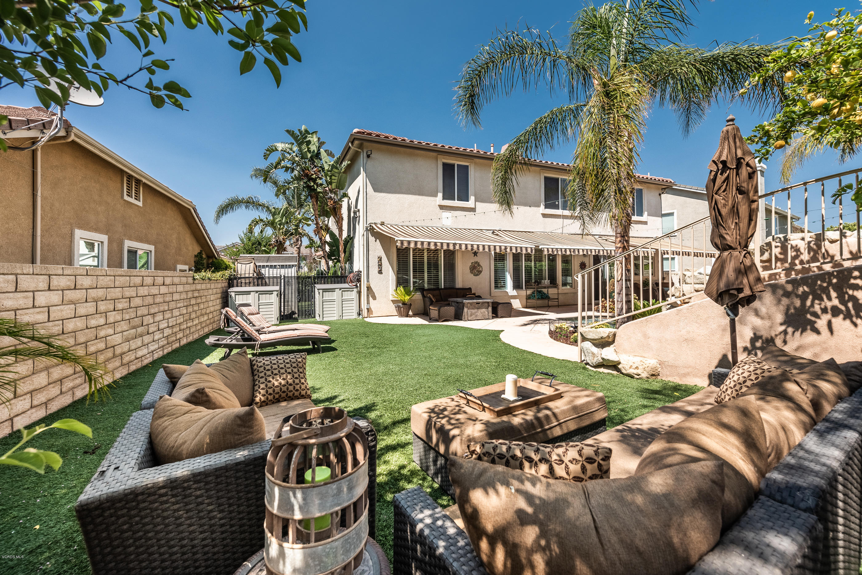 1469 Hidden Ranch Drive Simi Valley, CA 93063 - Photo 40 of 49 a view of a house with backyard and sitting area