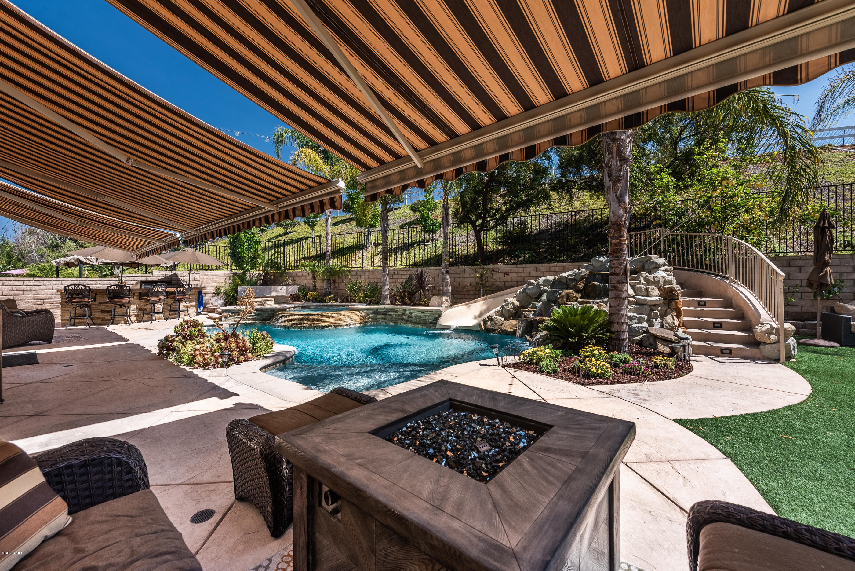 1469 Hidden Ranch Drive Simi Valley, CA 93063 - Photo 42 of 49 a view of a chairs and table in the patio