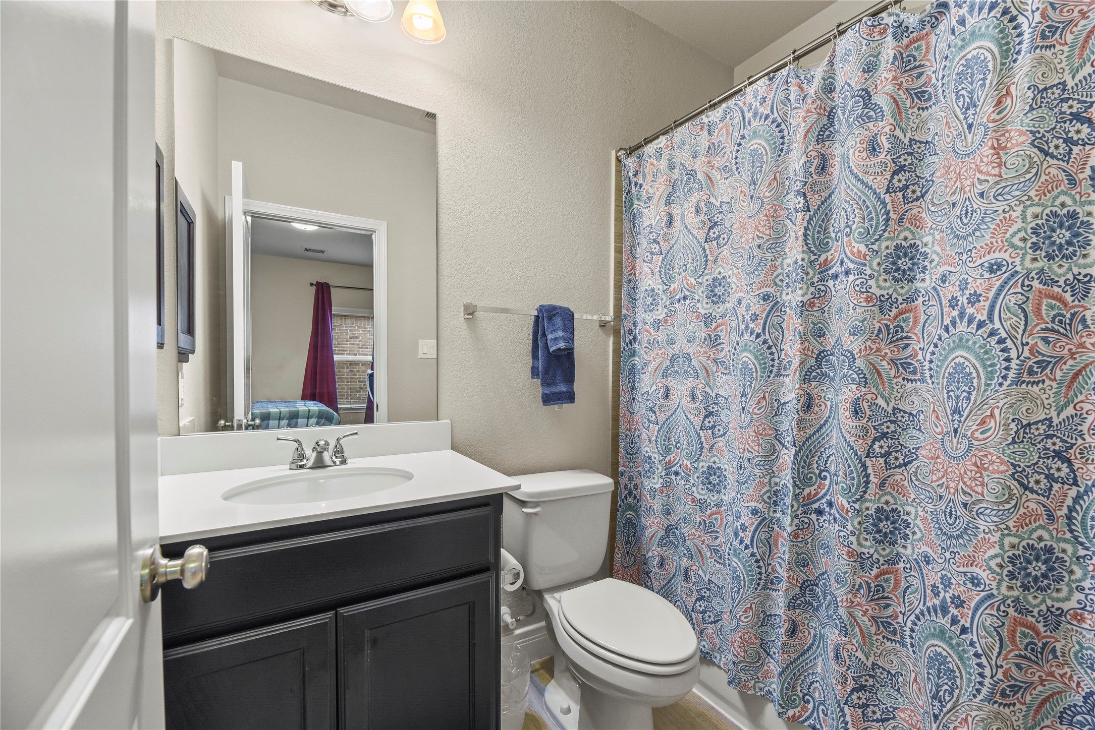 3834 Trophy Ridge Drive Spring, TX 77386 - Photo 31 of 43 a bathroom with a sink and a toilet
