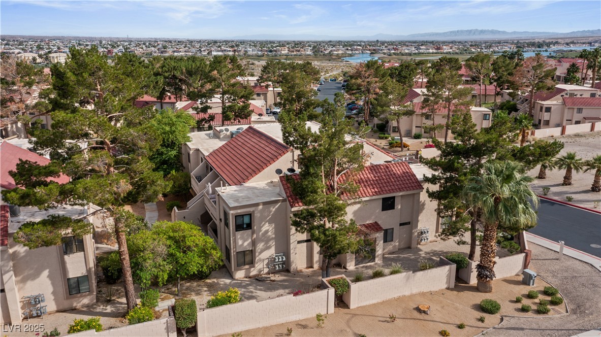 3740 Desert Marina Drive, Unit 2 Laughlin, NV 89029 - Photo 46 of 75 Aerial perspective of suburban area with a mountainous background