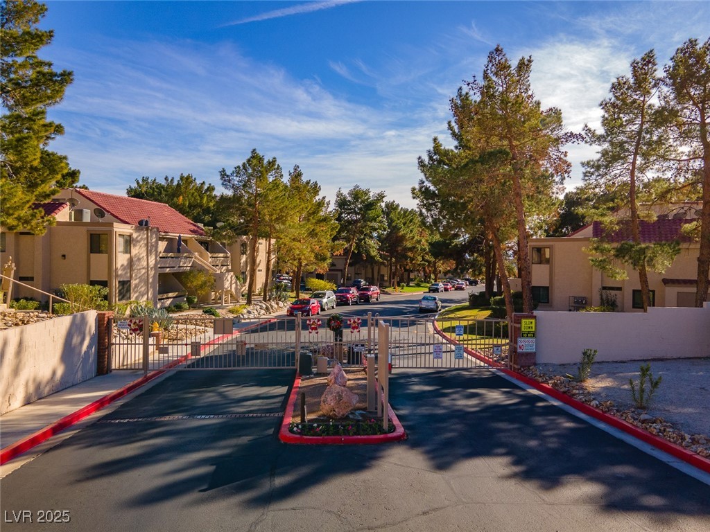 3740 Desert Marina Drive, Unit 2 Laughlin, NV 89029 - Photo 71 of 75 View of the gated Laughlin Bay Village community entrance