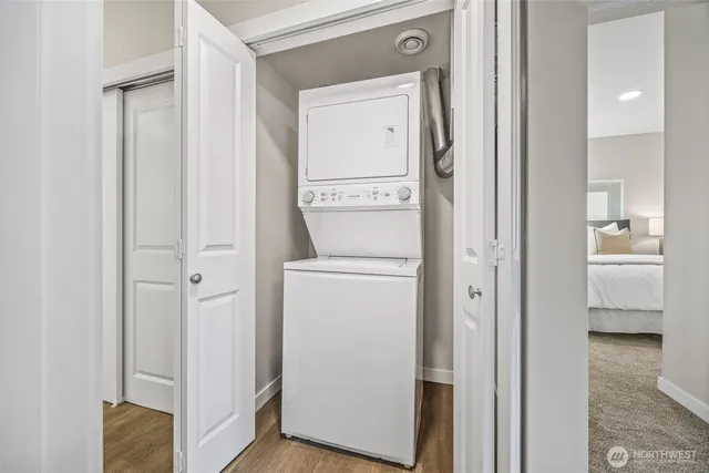 a view of kitchen and utility room